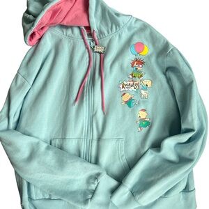 Nickelodeon Rugrats Hoodie - Blue and Pink